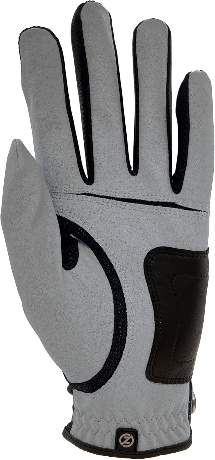 Zero Friction Women's Compression-Fit Synthetic Golf Gloves, Universal Fit