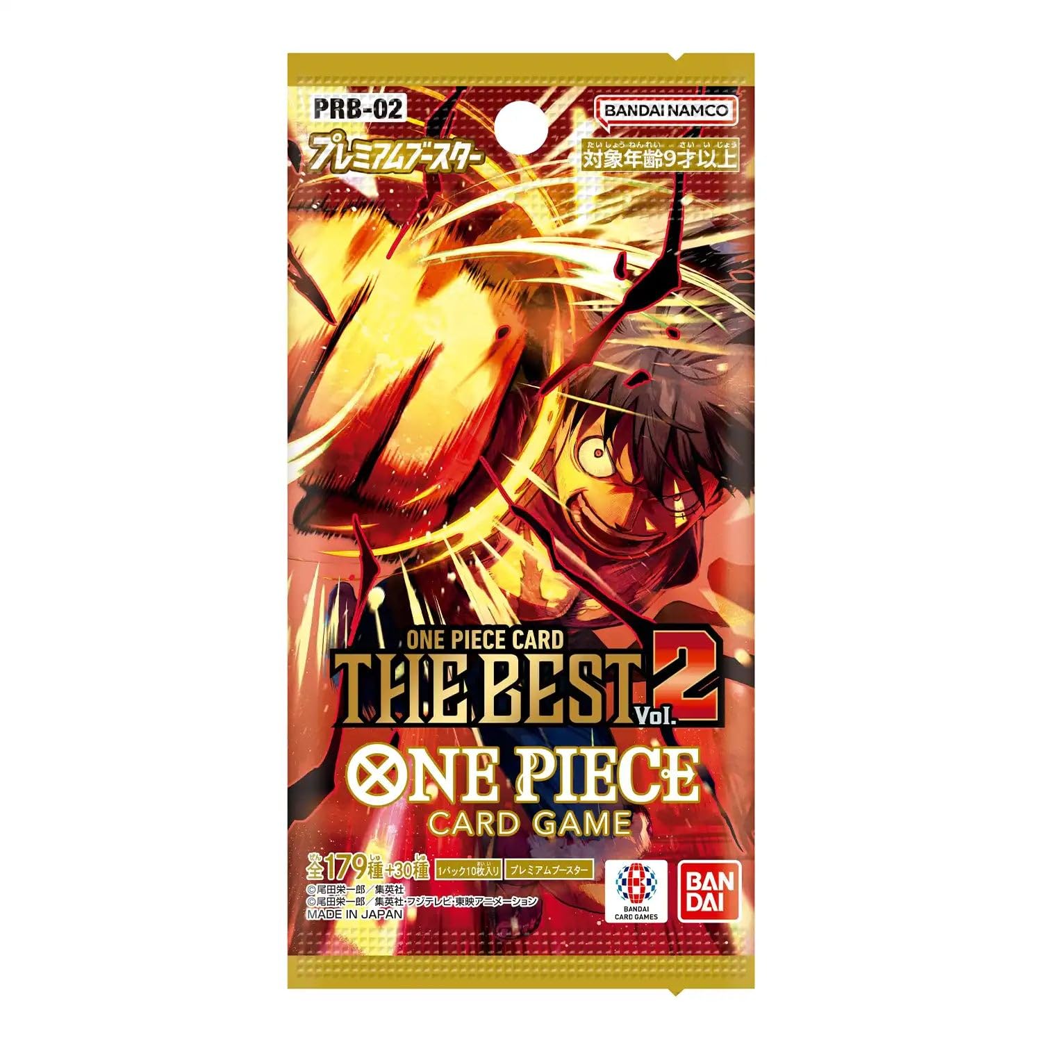Bandai One Piece Card Game Premium Booster One Piece Card The Best