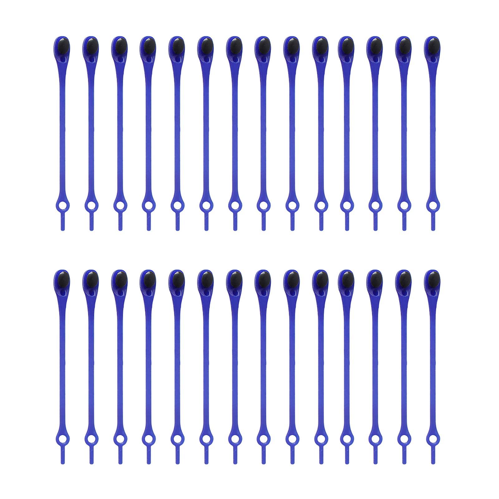 elastische Schnürsenkel Schnürsenkel, elastische Schnürsenkel, reine Farben, elastische farbige Schnürsenkel aus Silikon for Männer und Frauen, elastische Schnürsenkel ohne Binden, mehrfarbige elastis