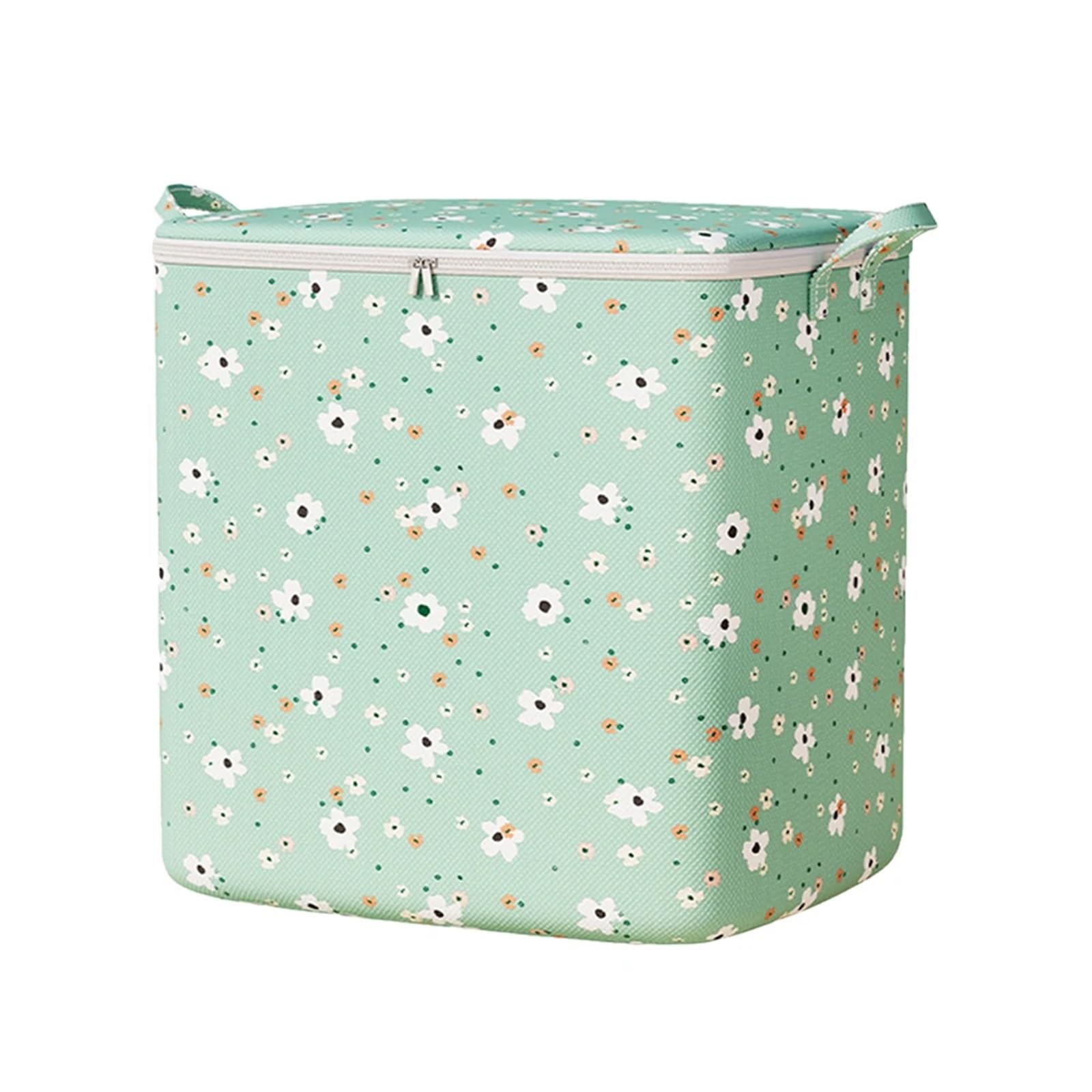 RRYPBOVG Foldable Blanket Storage Bags Pouch Storage Bag Organizer Foldable Moisture-Proof Blanket Bedding Clothing Organizer Large Capacity Cabinet Wardrobe Organizer(100L)