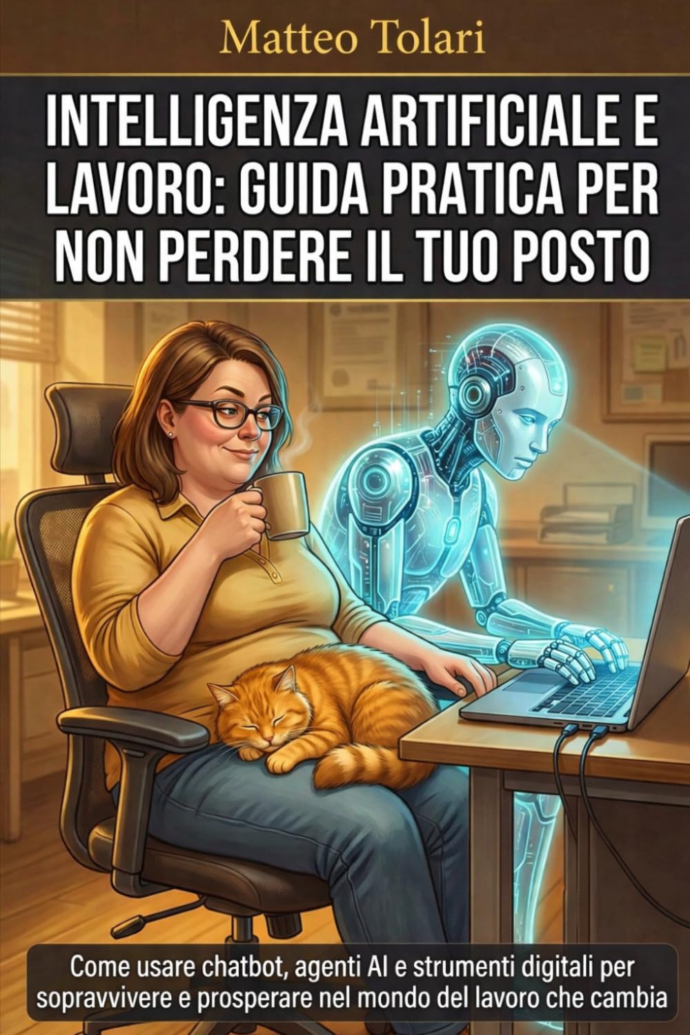 INTELLIGENZA ARTIFICIALE E LAVORO: GUIDA PRATICA PER NON PERDERE IL TUO POSTO: Come usare chatbot, agenti AI e strumenti digitali per sopravvivere e prosperare nel mondo del lavoro che cambia
