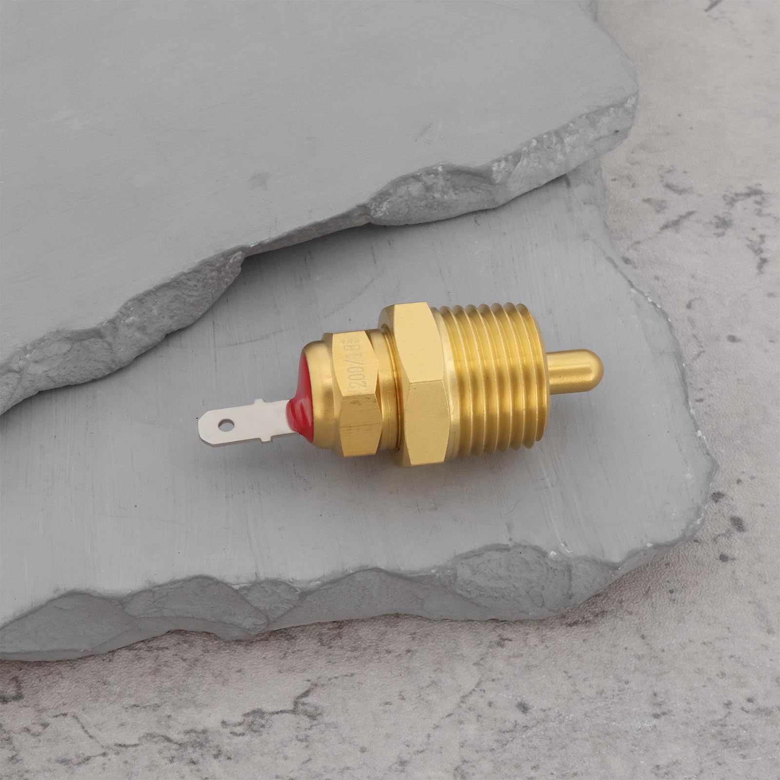 OTOTEC Commutateur de température de thermostat de ventilateur NPT 3/8 pouces 185 à 200 degrés pour moteurs 265 283 305 307 327