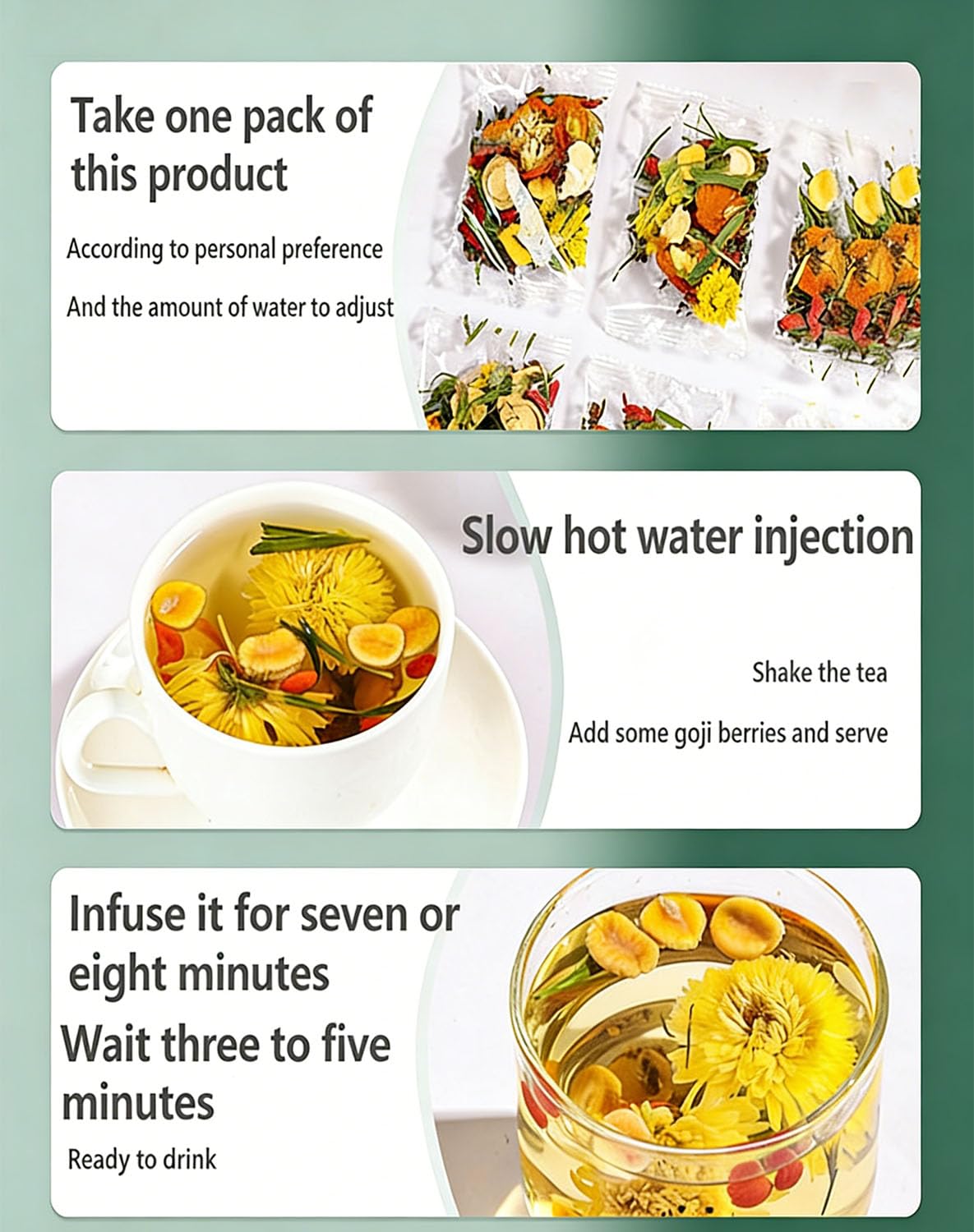 Tisane Detox Circulatoire Baumelis - Composée De 7 Extraits De Plantes De Première Qualité, Convient à La Consommation Quotidienne, Emballé Individuellement Pour Une Consommation Pratique (3PCS)