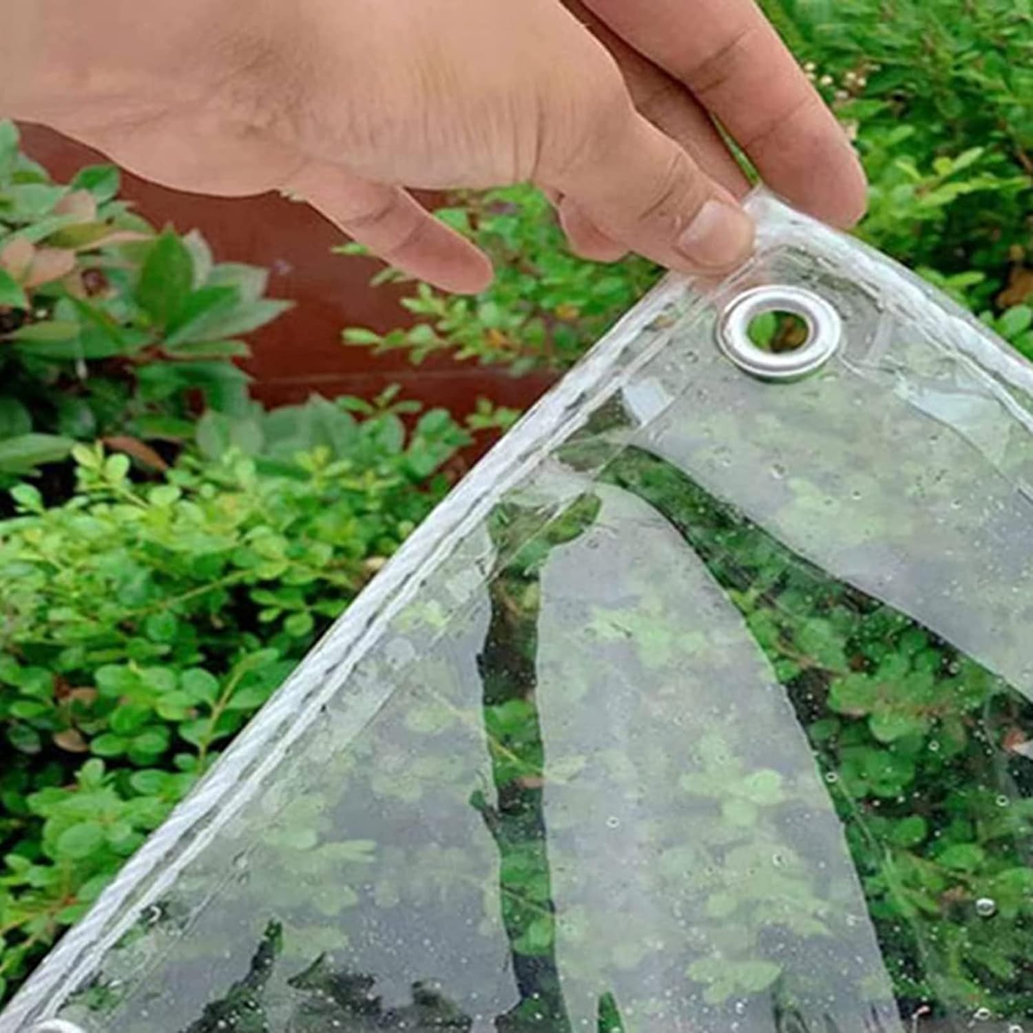 Clear PVC Vinyl Tarp Clear Tarp 3x6ft, Clear Poly Tarp