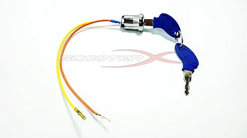 Miniatura 6 de Interruptor de encendido de 2 cables con 2 teclas, se adapta a muchos scooters de gas y eléctrico, Go Kart y bicicletas de bolsillo 1101