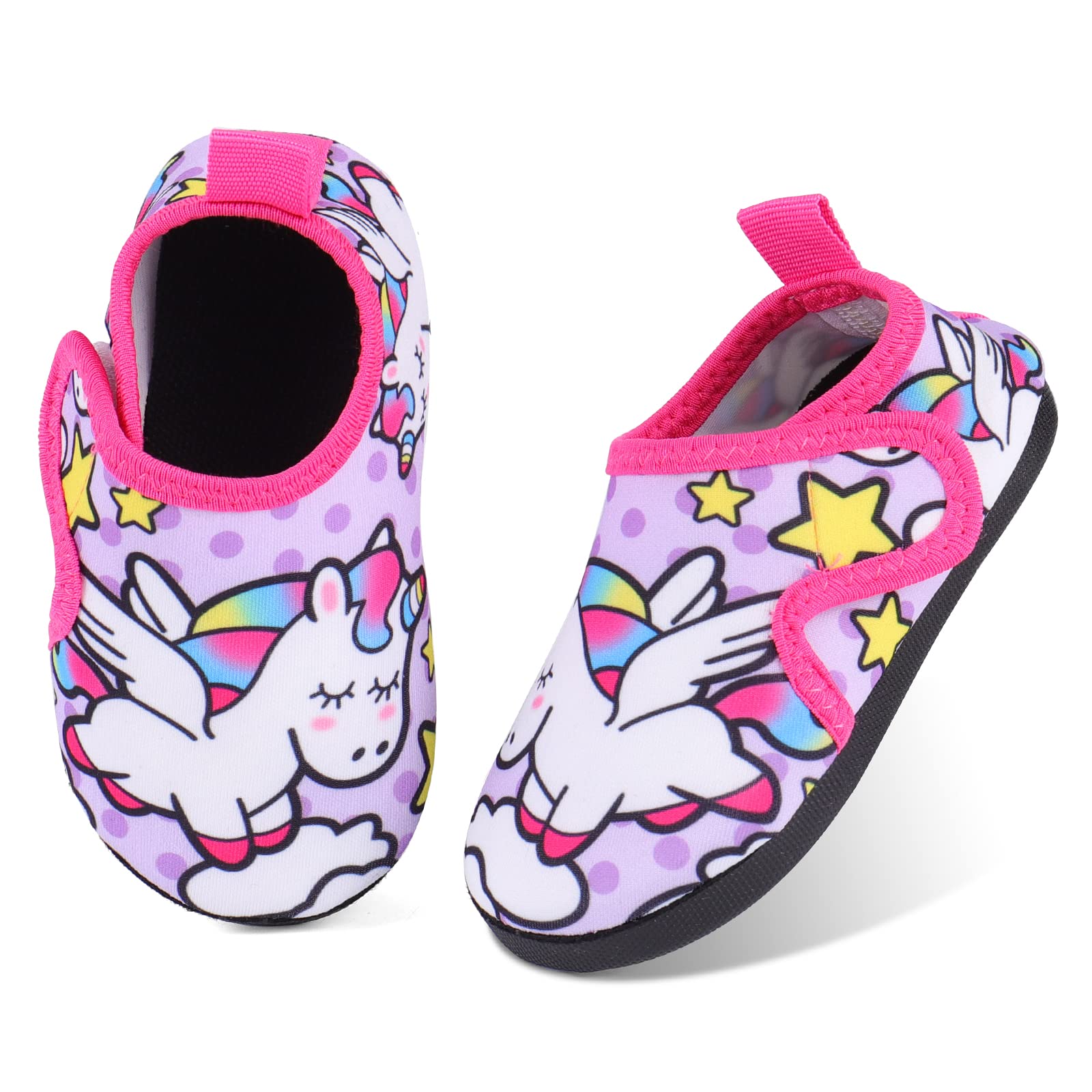 TIZAX Zapatos Verano de Agua para bebés Zapatos Escarpines Antideslizantes para niños Calcetines Descalzo de Secado rápido para Playa Piscina natación