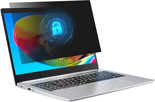 PYS 14 inch laptop privacy screen Filter for laptop 14 inch16:9 Widescreen Display , Anti Blue Light, Privacy and Anti-Glare Screen protector-laptop screen privacy filter