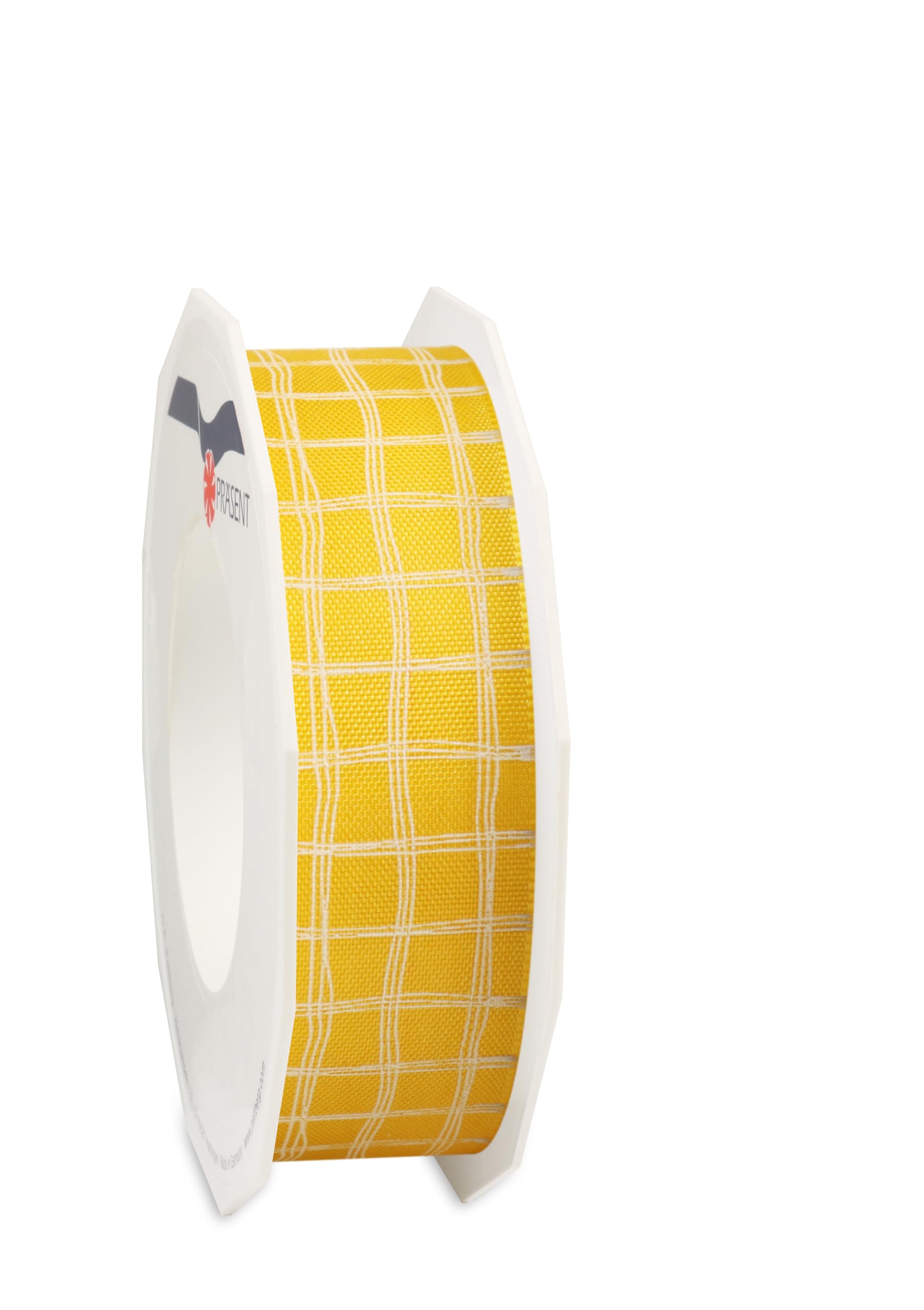 Ruban de décoration jaune soleil pour bricolage et tables de fêtes Sévilla