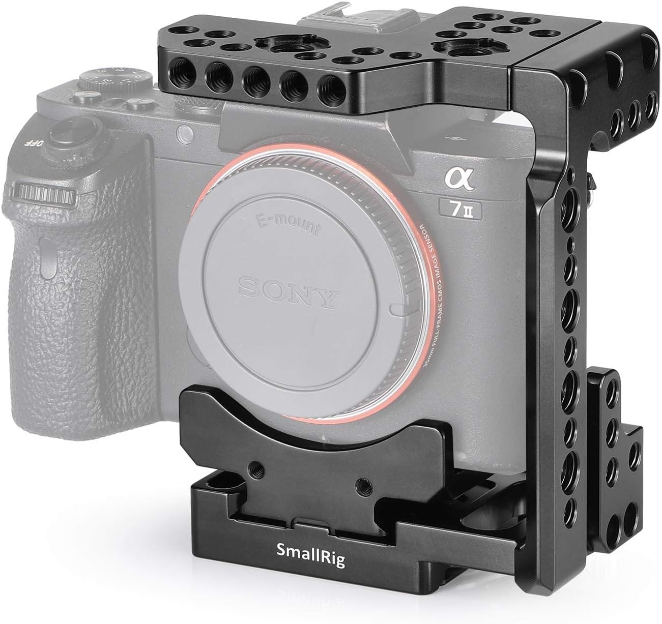 Exclusive Discount 50% Price SMALLRIG Quick Release Half Cage for Sony A7RIII / A7III / A7II / A7RII / A7SII - 2238
