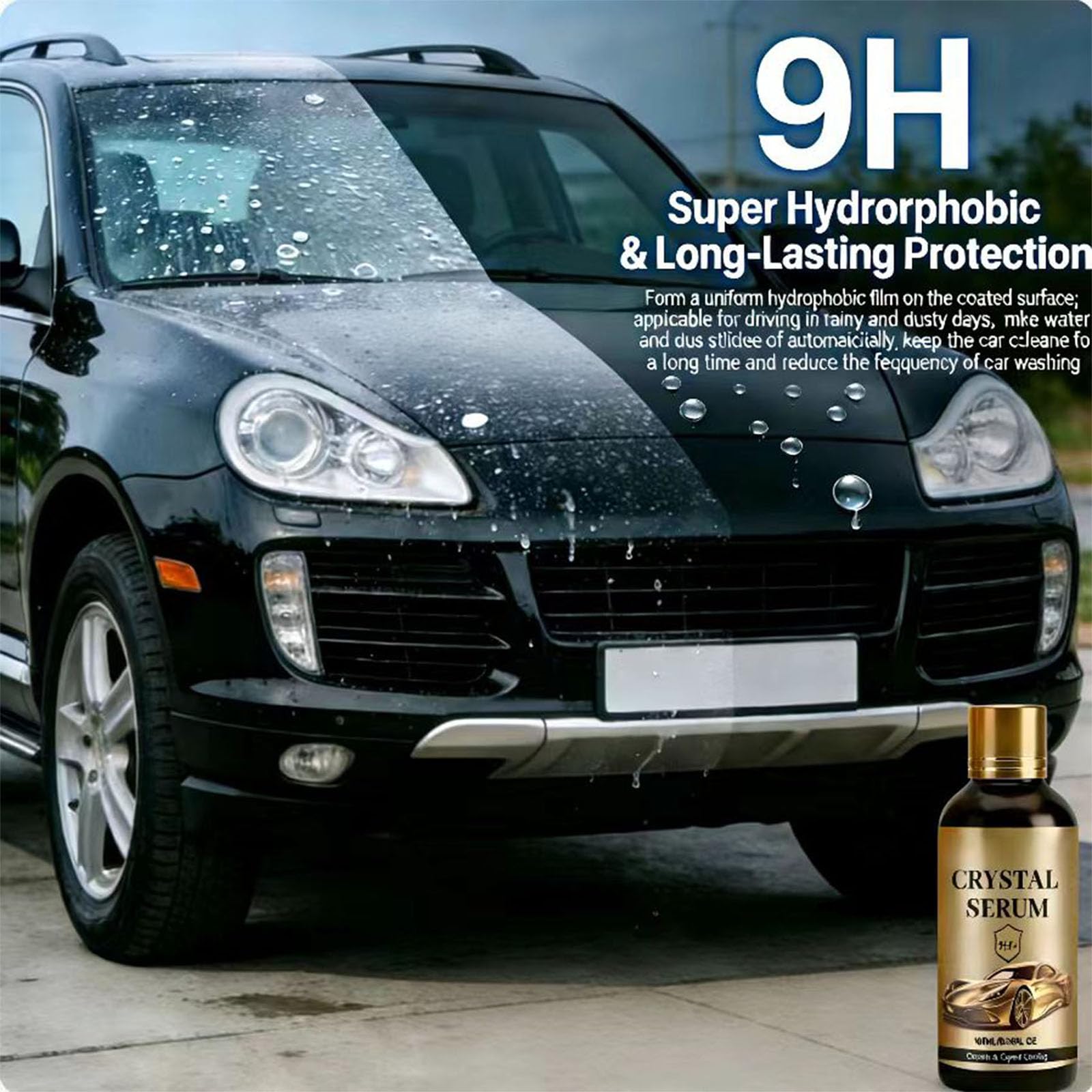 Ptz Crystal Serum – Advanced Graphene Ceramic Coating for Cars (1Pcs)