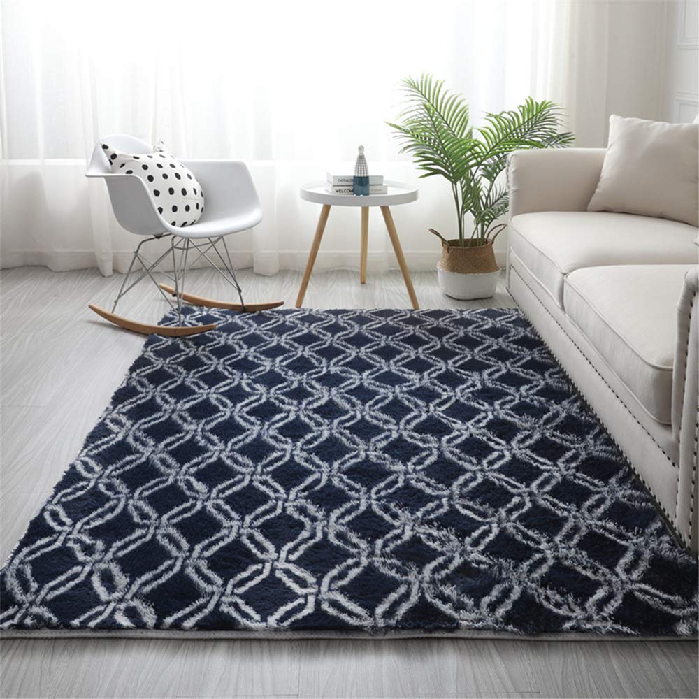 Tapis de sol moelleux Hiser Rugs antiderapant pour eviter les glissades sur carrelage