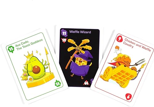 Miniatura 2 de Deadly Desserts - Un juego de cartas para personas a las que les gusta la comida y la pelea - Juegos de mesa familiares para adultos y niños