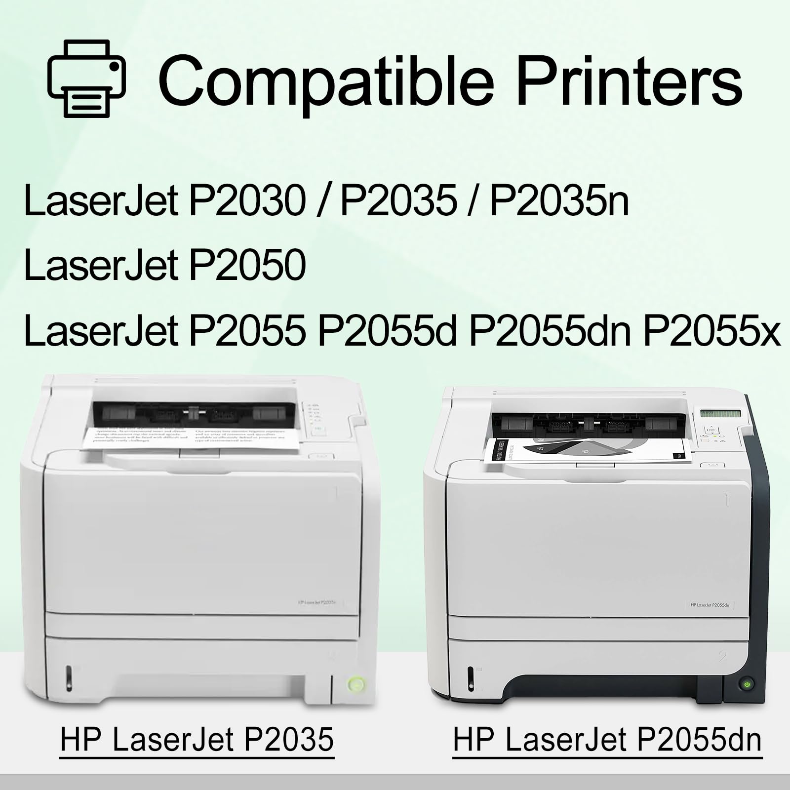Aztech - Cartucho De Tóner Copatible Con HP 05A CE505A Para Ipresora