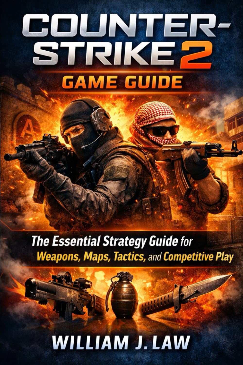 Counter-Strike 2 Game Guide: The Essential Strategy Guide for Weapons,maps,Tactics, and competitive play