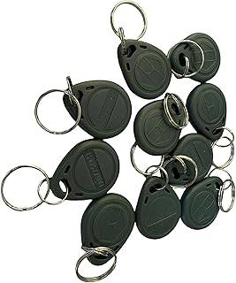 YARONGTECH Portachiavi di prossimità RFID in blu, gettone, portachiavi, 125 kHz, ideale per tastiera digitale, lettore di prossimità, sistema di sicurezza per il controllo degli accessi alle porte, 10