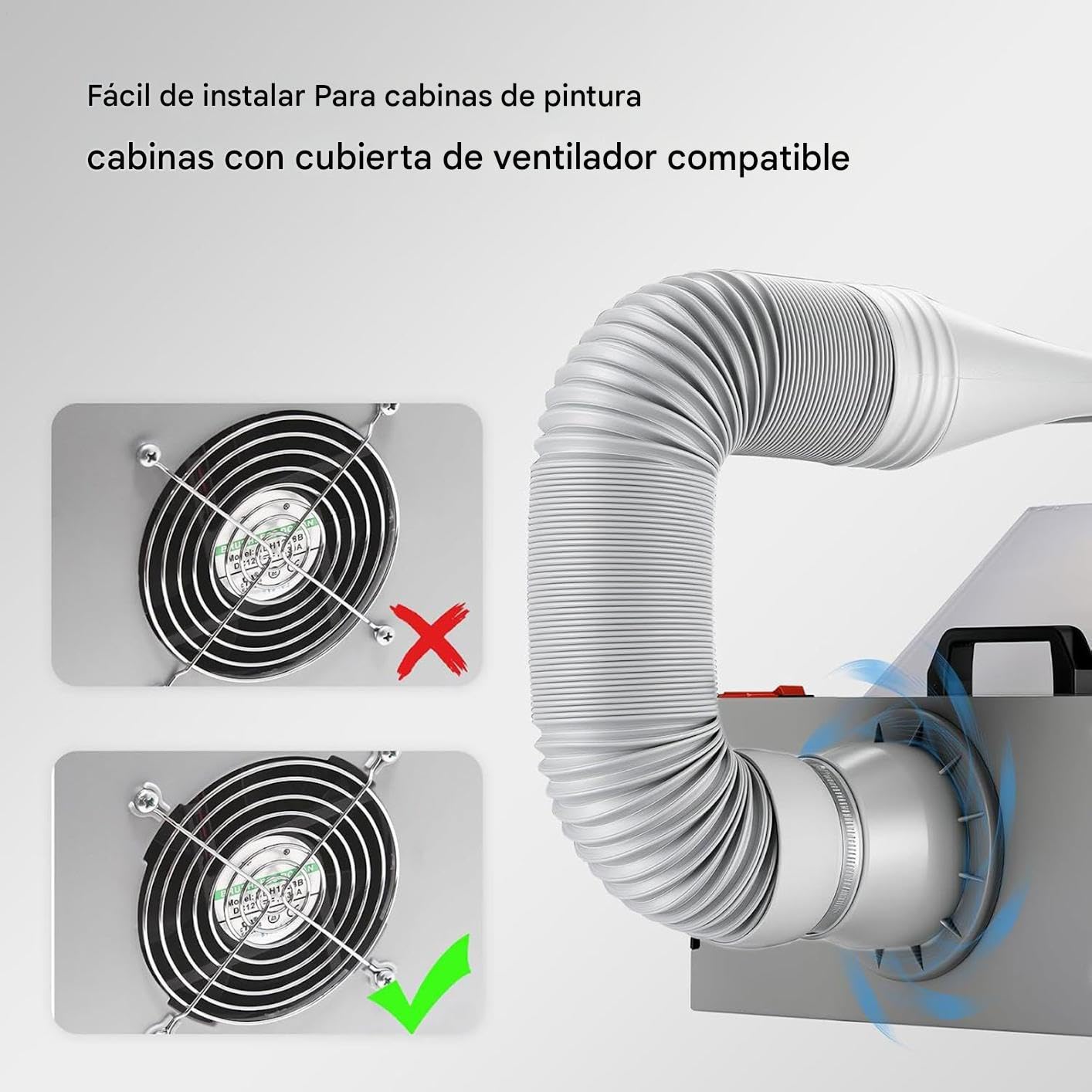 Kit de Ventana para Aire Acondicionado Portátil | Kit de Escape para Unidad de AC Portátil - Adaptador de Repuesto Extensión Ventilación para Habitación Dormitorio Sala