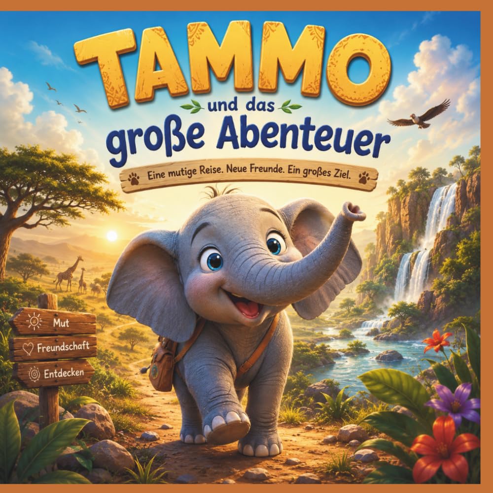Tammo und das große Abenteuer: Eine mutige Reise, neue Freunde, ein großes Ziel