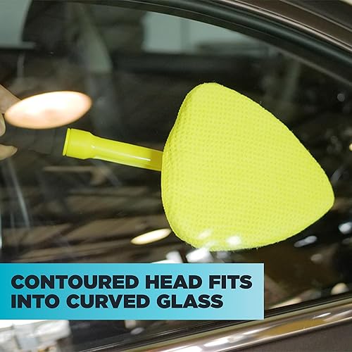 Miniatura 8 de Invisible Glass 95160 - Herramienta Reach & Clean de limpieza de 2 piezas para alcanzar y limpiar ventana y parabrisas, limpieza de vidrio en tu