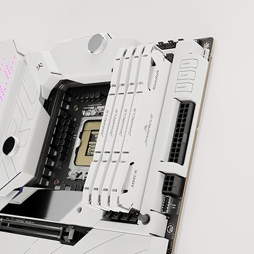 Miniatura 6 de Timetec Pinnacle Konduit Kit de memoria RAM de 16 GB (2 x 8 GB) DDR4 3200 MHz PC4-25600 CL16-18-38 XMP2.0 Overclocking 1.35 V compatible con AMD e