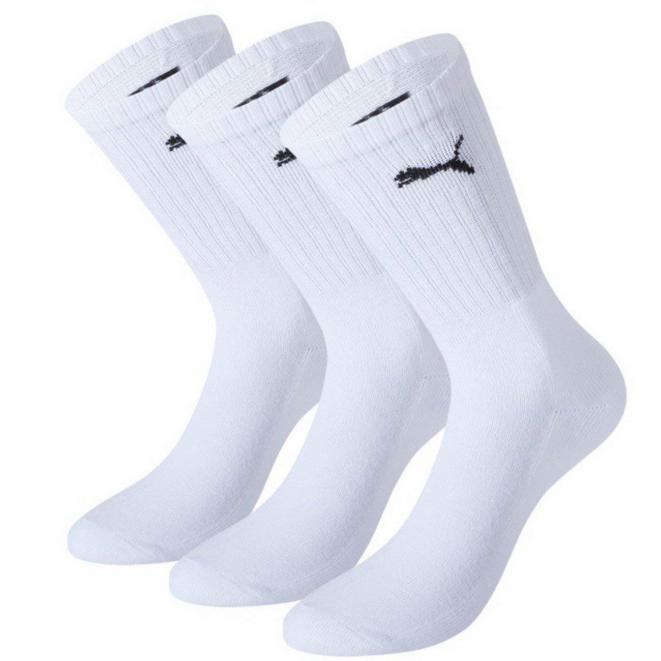 15 par Skarpety sportowe Puma Gr. 35-49 Unisex, kolor: 300 - biały, skarpetki i paski: 35-38