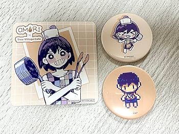 OMORI展 オモリ トレーディング缶バッジ ドット コンプリートBOX Amazon.co.jp: OMORI オモリ カフェ ケル 缶バッジ コースター