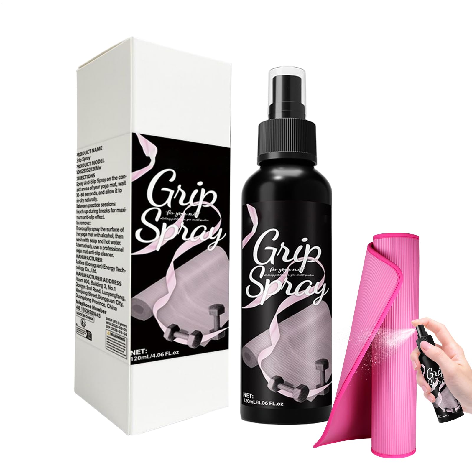Yogamatten-Reinigungsspray – weicher und langlebiger flüssiger Reiniger für Fitnessgeräte, antibakterielles Spray für mit frischem Duft | Sicherer Trainingsgeräte-Reiniger