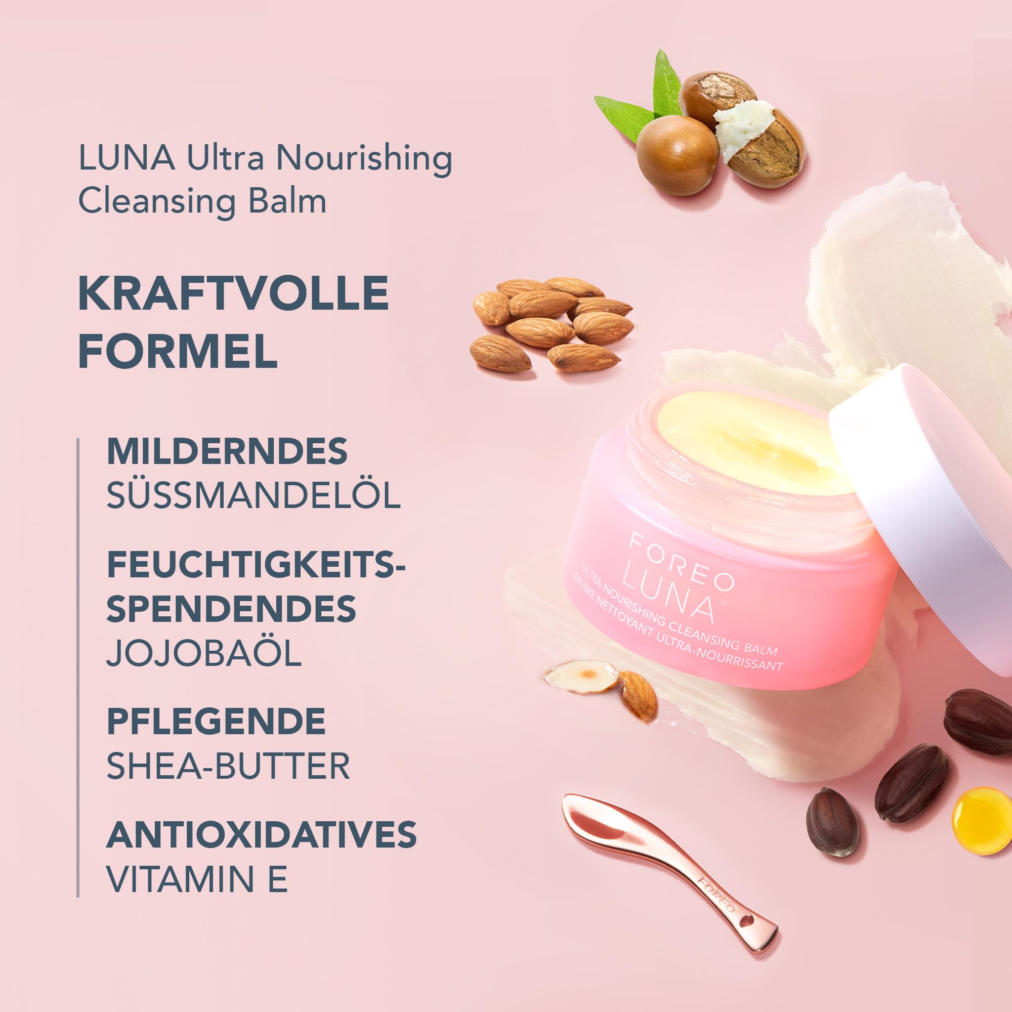 FOREO LUNA 4 Gesichtsreinigungsbürste Set - Gesichtsreinigungsbürste für ausgeglichene Haut + LUNA Micro-Foam Cleanser 2.0, 100 ml + Reinigungsbalsam, 15 ml - Gesichtsmassagegerät - Porenreiniger