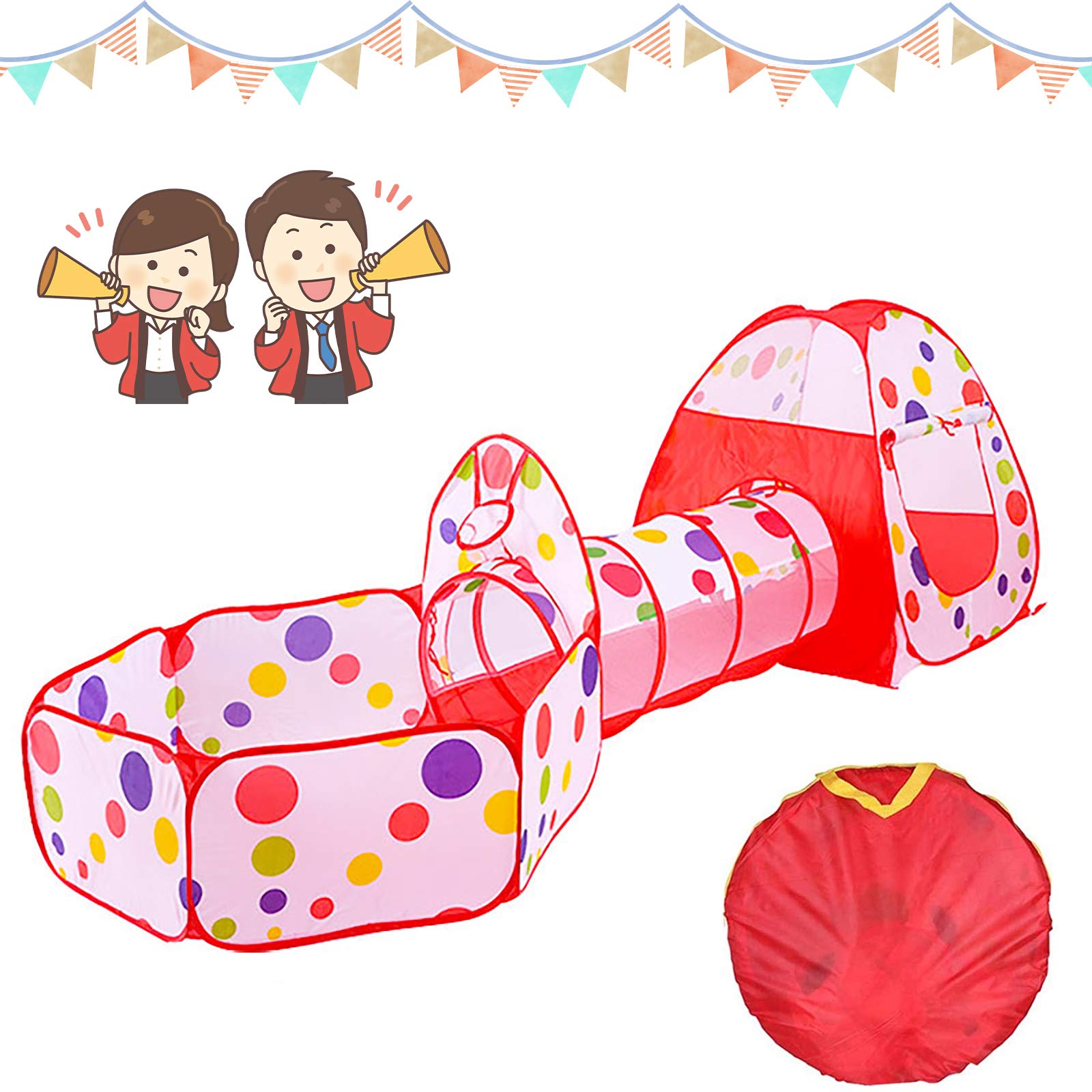 新品　未使用　そのほかも色々激安にて、出品してます！！キッズテント ボールハウステント子供用テントボールプール折り畳み式室内 室外睡眠 テント 子供秘密基地内遊具 出産祝い 子供の日 お誕生日 プレゼントに最適 収納バッグ付き 室内用 裏庭用 公園用リスマスプレゼント キッズテント Amazon.co.jp: キッズテント ボールハウス テント セット 子供 室内