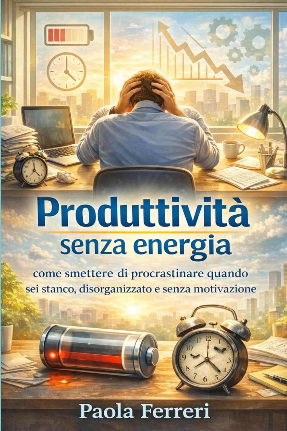 Produttività senza energia: come smettere di procrastinare quando sei stanco, disorganizzato e senza motivazione