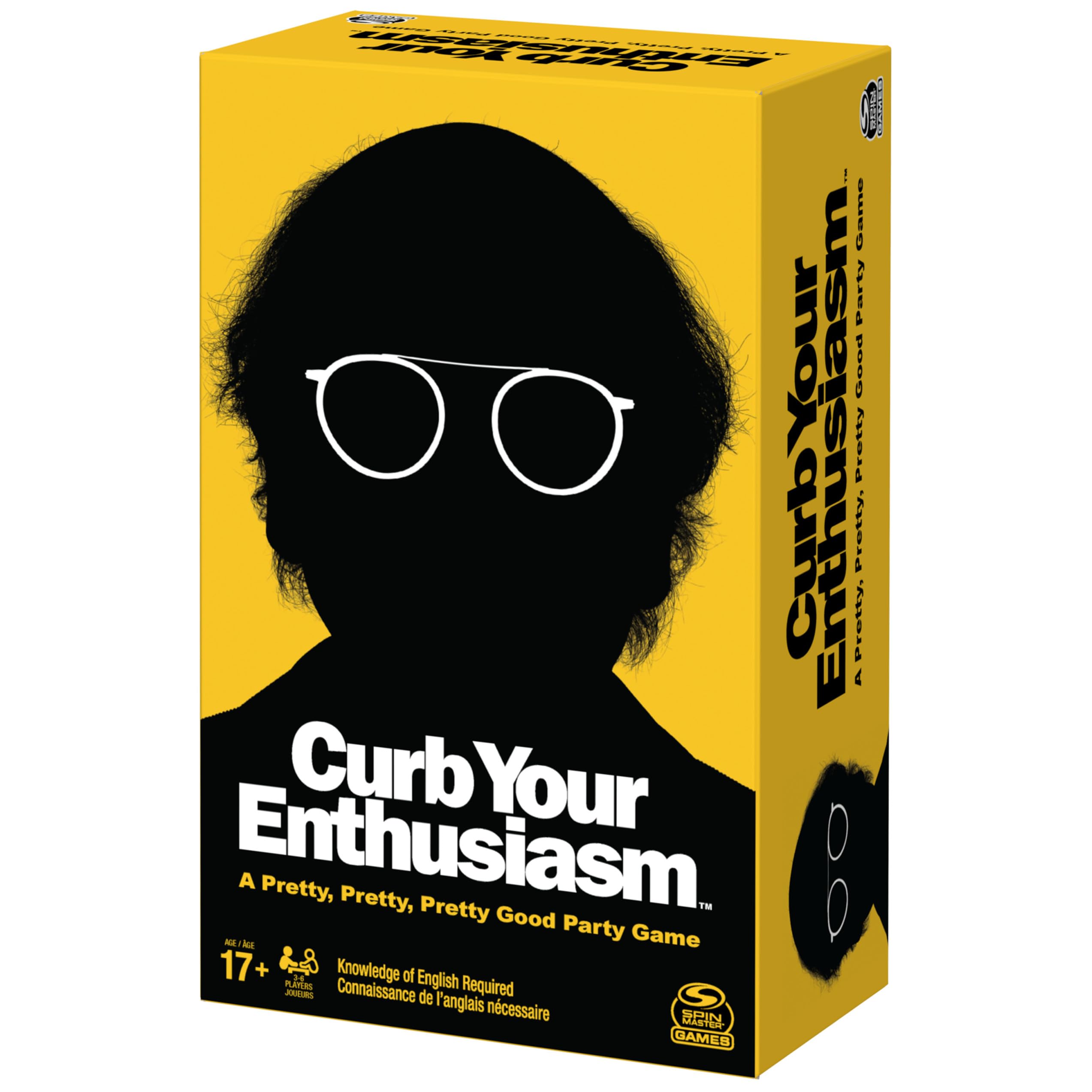 Curb Your Enthusiasm Hilarious Role-Playing Party Card Game, Ages 17 and Up