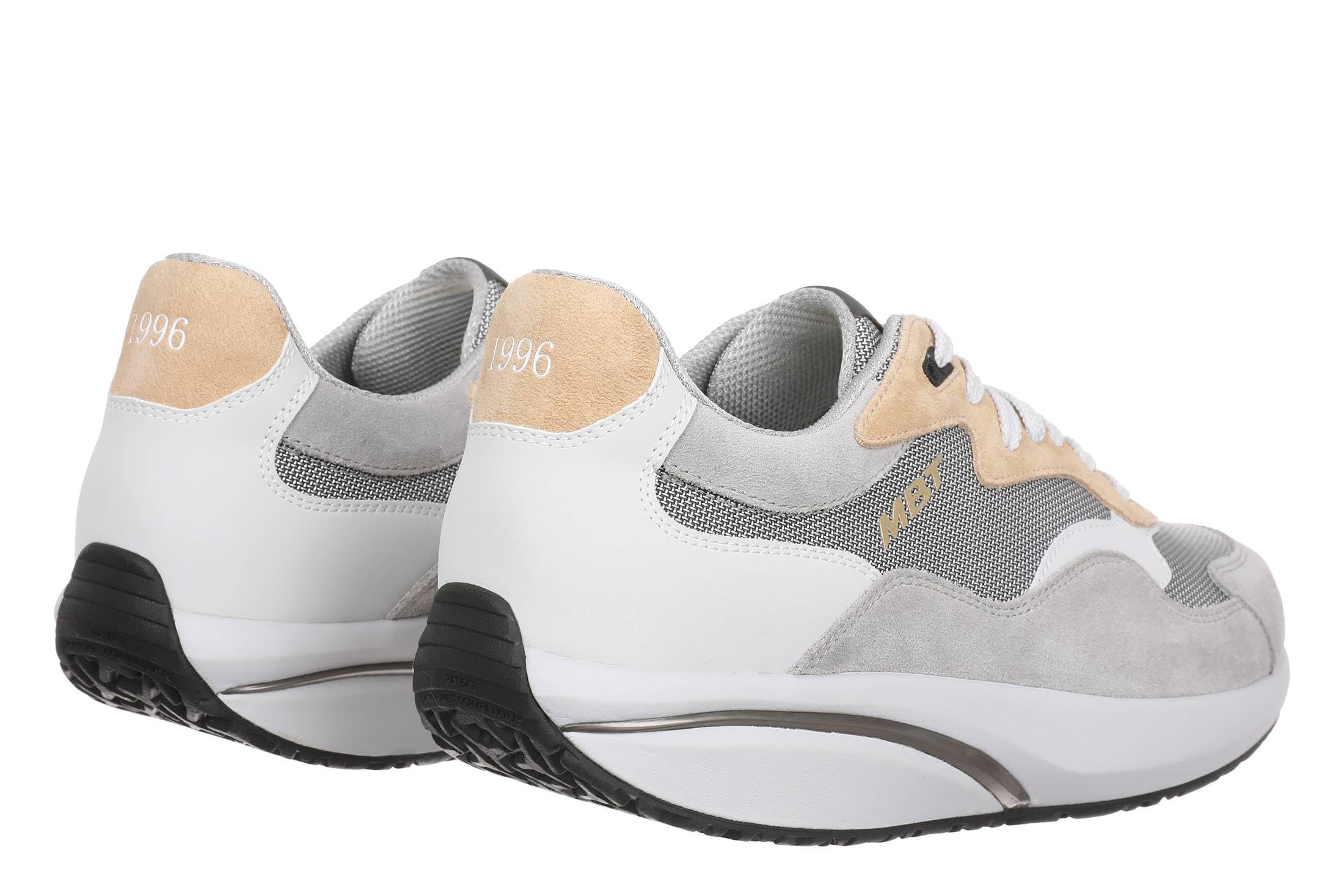 MBT 1996 Zapatillas Classic Edición Limitada 30.º Aniversario para Mujer. Suela Rocker Original para Mejor Postura y Menor Impacto Articular. Ante Premium.