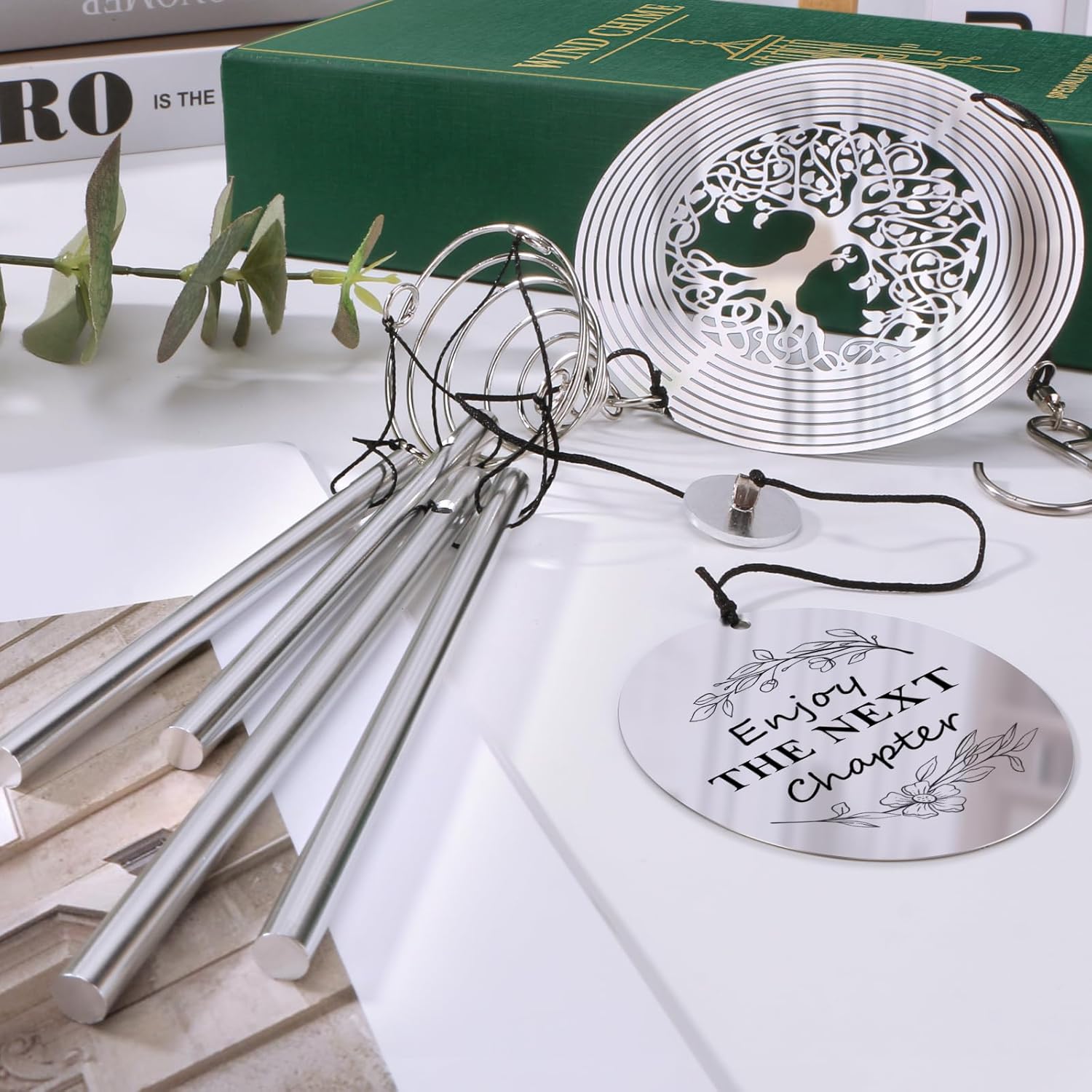 Retirement Gift for Women Men 2026, Retirement Wind Chimes, Funny Happy Retirement Gifts for Wowen, Coworker, Teacher, Friends, Boss, Nurse, Mom, Grandma, Best Retiree Gift Ideas