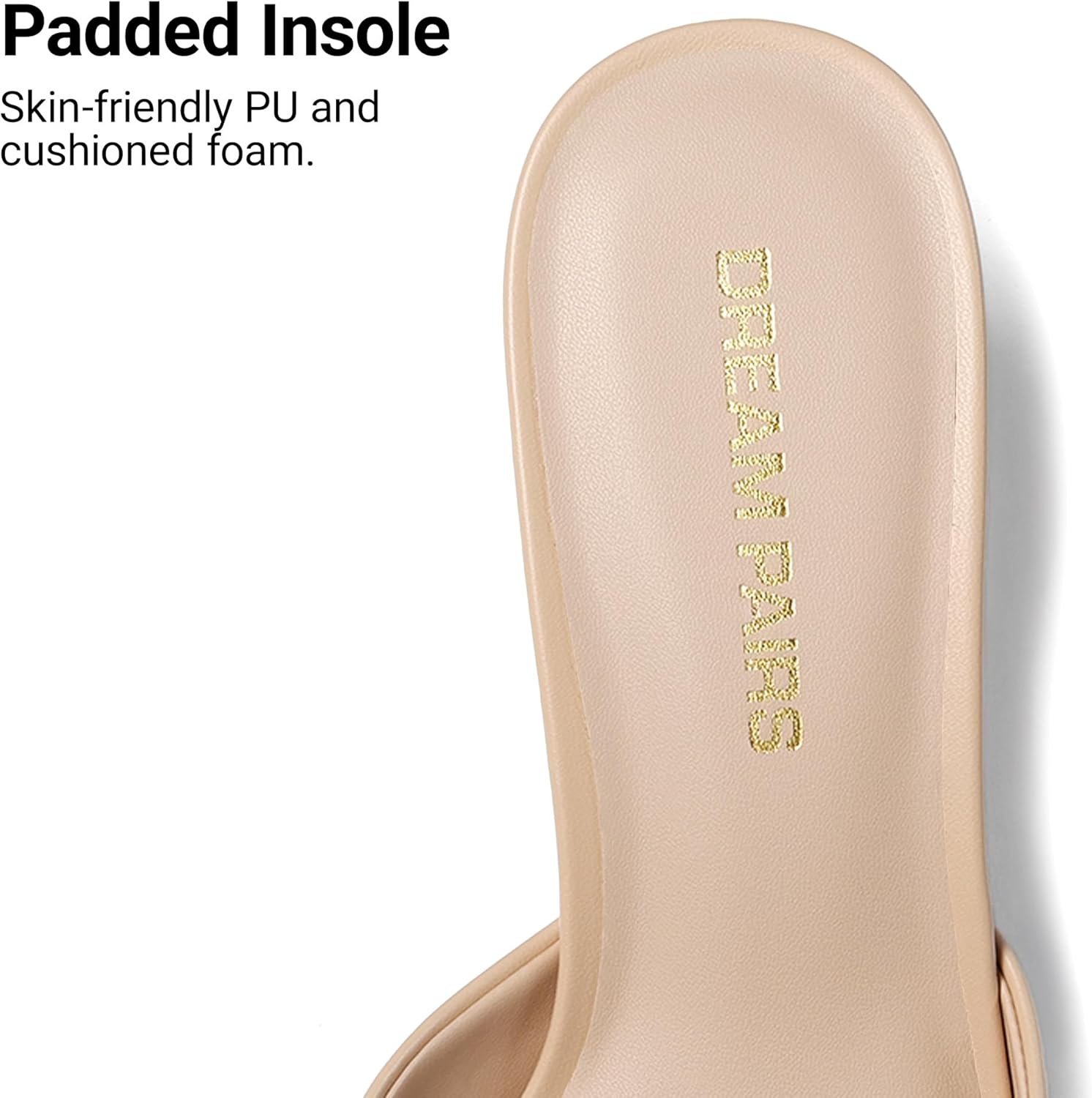 DREAM PAIRS Women's Low Heels Sandals Mule Heels Block Chunky Heeled Sandals Slide Sandals Slip on Square Toe Casual Dress Comfortable Pumps Shoes - Image 6