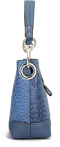 Miniatura 8 de Juego de bolso de hombro y cartera Hobo naranja por MKF Collection