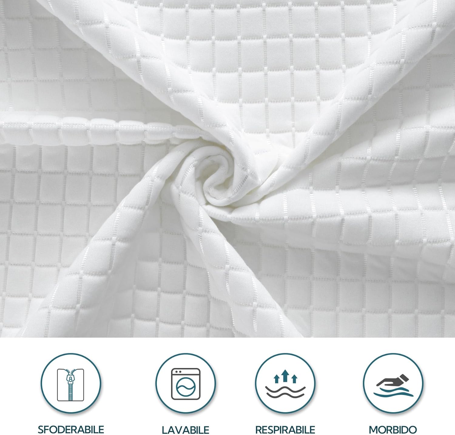 Bedstory Topper 140x190 cm immagine 6