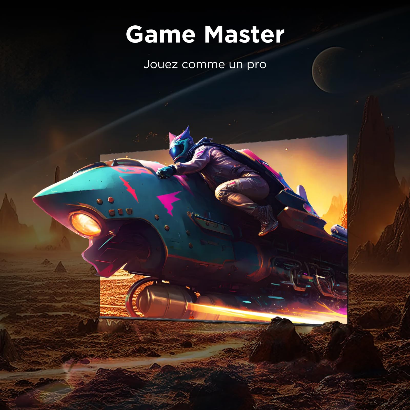 TCL 75V6D 75 Pouces 4K HDR, Fire TV, HDR10+, Dolby Atmos, DTS:X, Game Master, Motion Clarity, AirPlay 2, Press & Ask Alexa