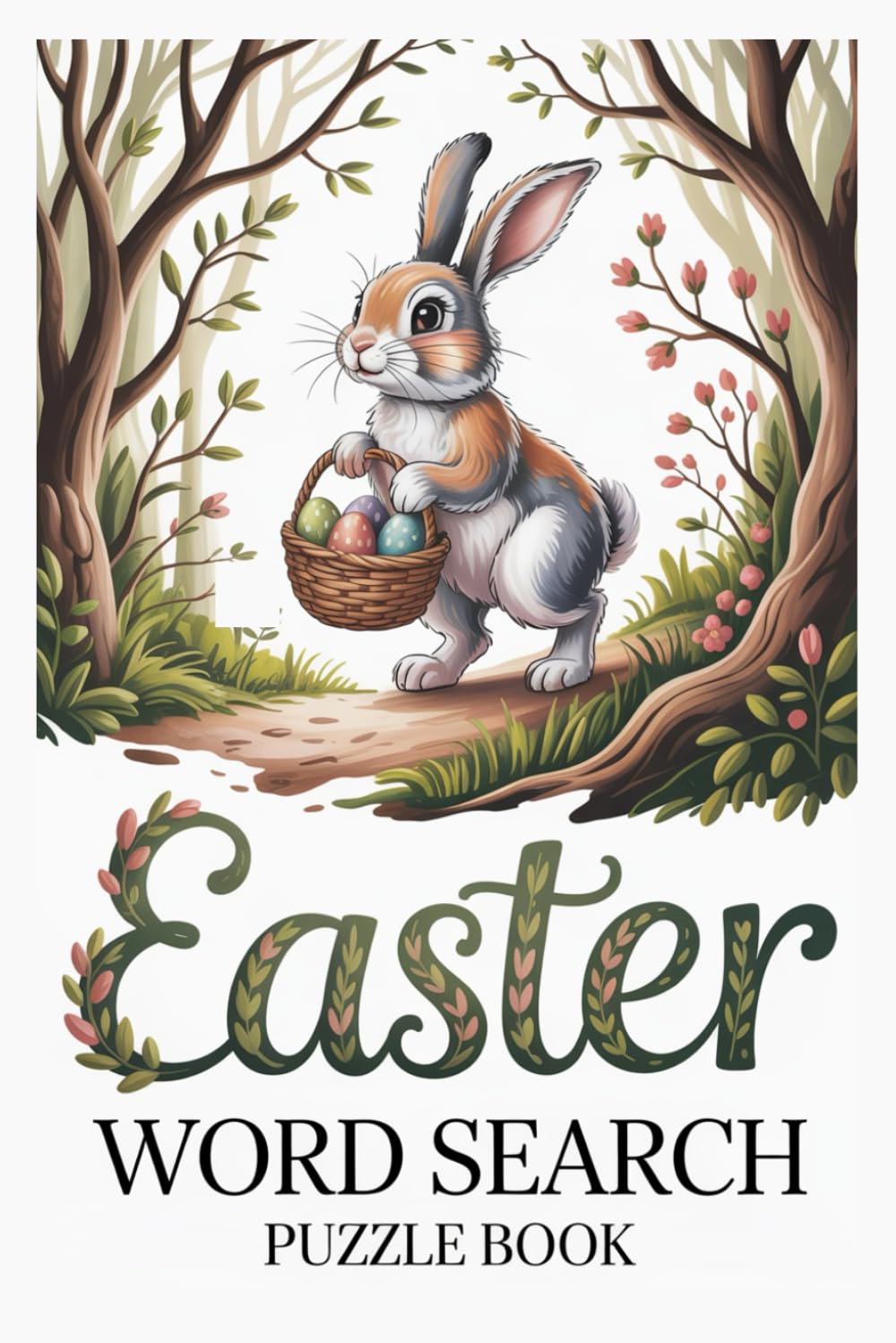 Easter Basket Stuffers for Adults: Word Search Puzzle Book: 100 Springtime-Themed Activities with Answers
