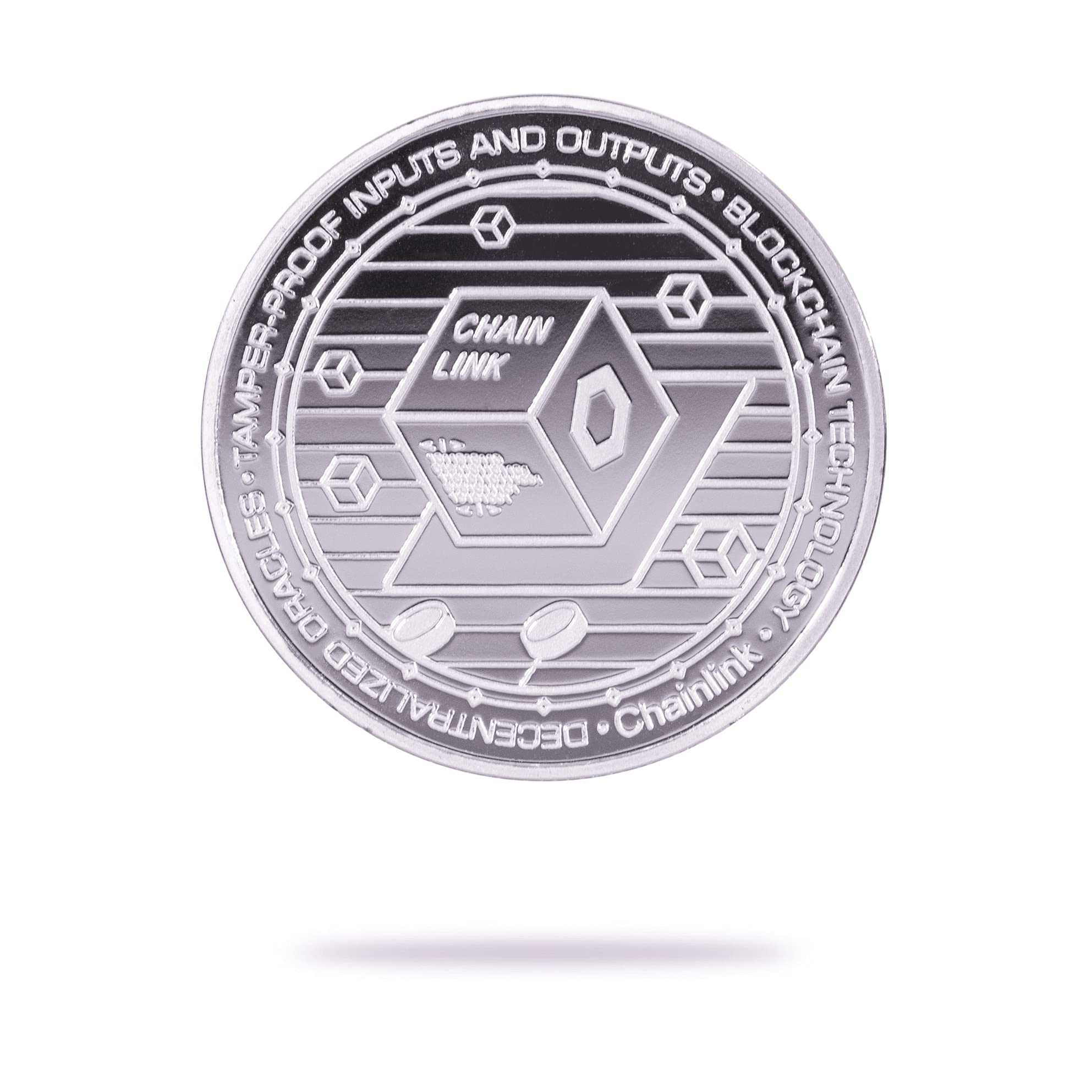 Amazon.com: Cryptochips | Chainlink (Link) Physical Crypto Coin |  Commemorative Cryptocurrency You Can HODL : Toys & Games