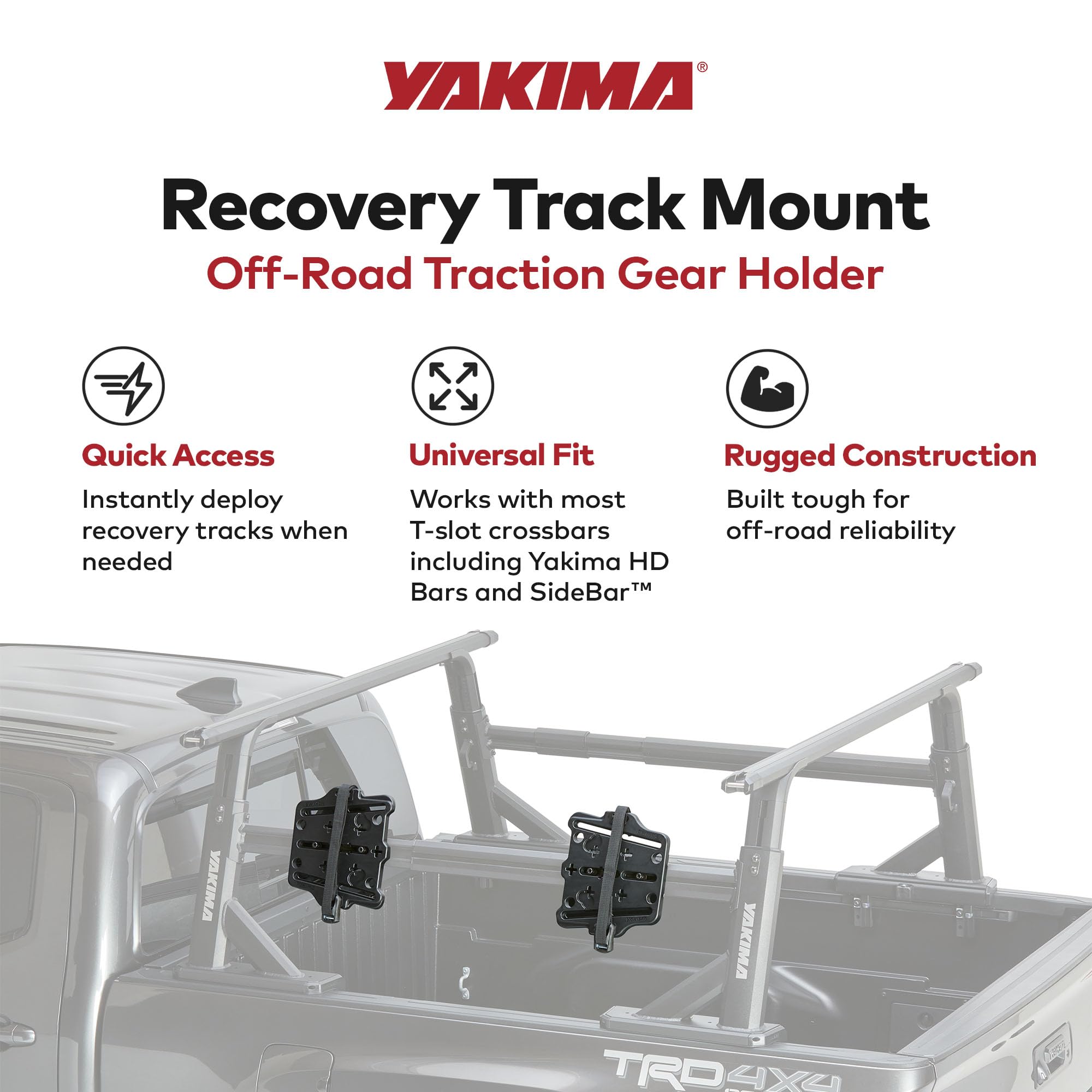 Amazon.co.jp: YAKIMA - リカバリートラックマウント 高耐久マウント