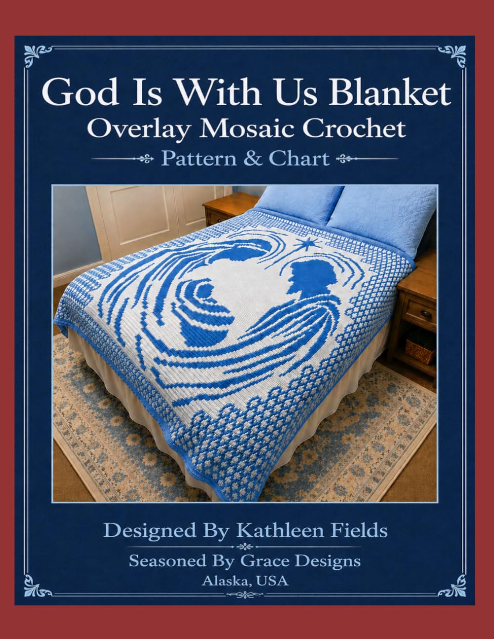 God Is With Us Blanket Pattern: Overlay Mosaic Crochet (Inspirational Overlay Mosaic Crochet Patterns)