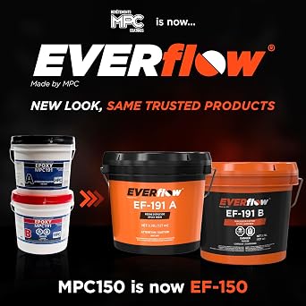 Everflow Made by MPC Epoxy Resin Kit, Clear Countertop Epoxy Kit