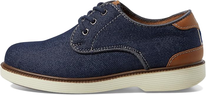 Обувь Florsheim Highland Canvas Plain Toe Oxford Jr. (Toddler/Little Kid/Big Kid) — фото 2