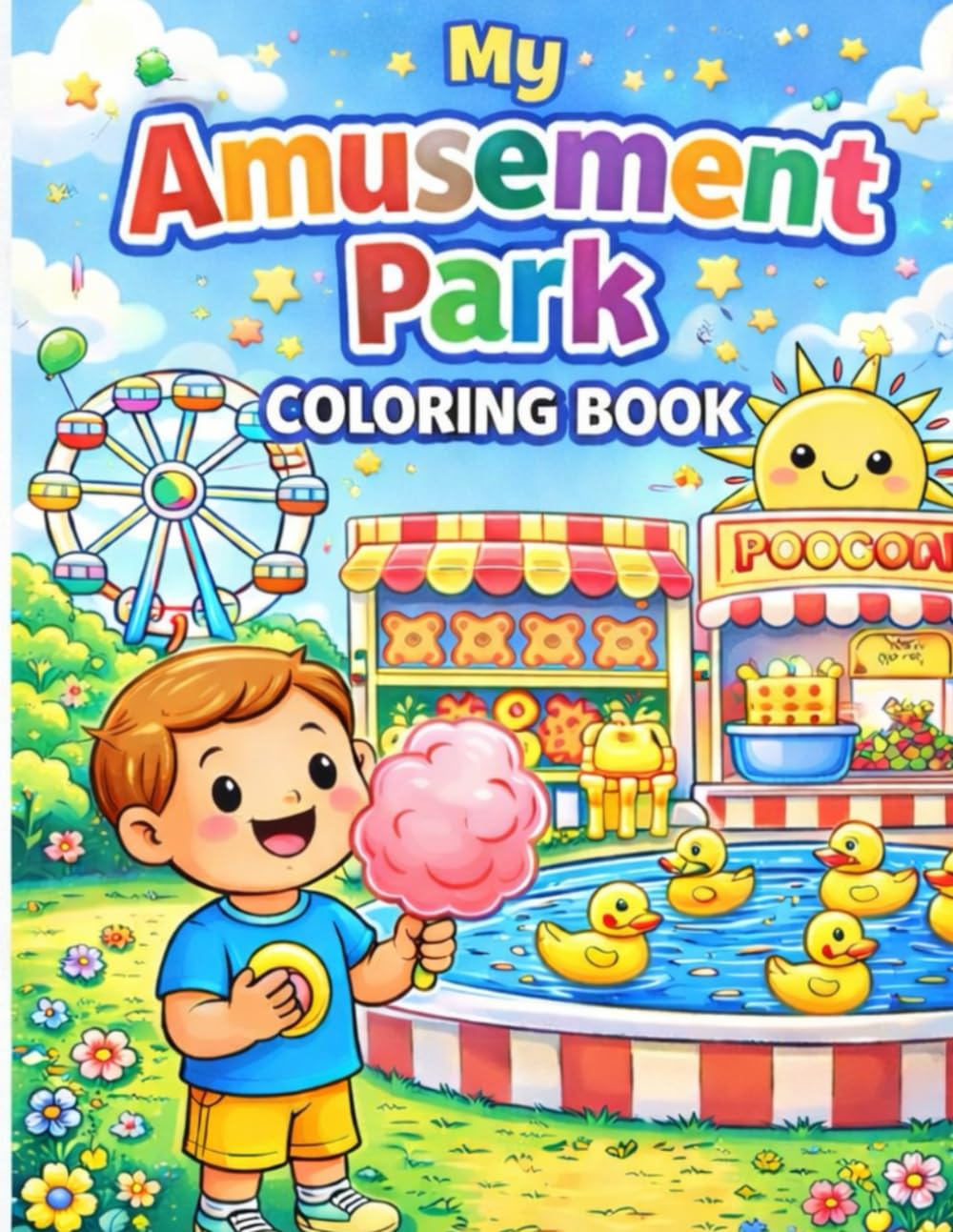 My Amusement Park Coloring Book