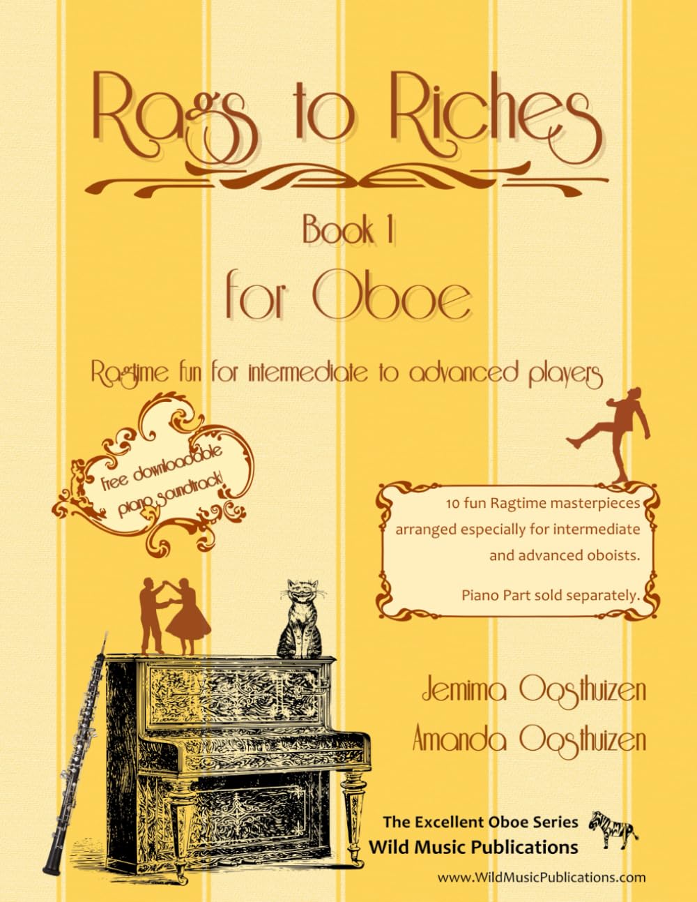 Rags to Riches for Oboe Book 1: A book of Ragtime music for intermediate and advanced players (Oboe Music for Intermediate Players)