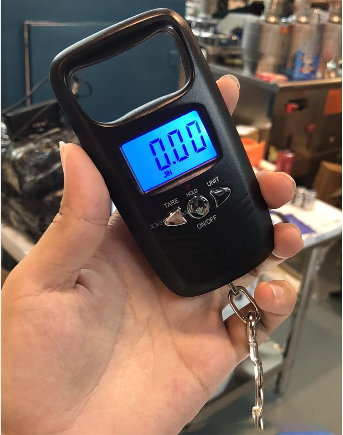 Portable Hanging Scale Digital Scale Backlight Electronic Fishing Weights Pocket Scale Luggage Scales 50Kg 10g