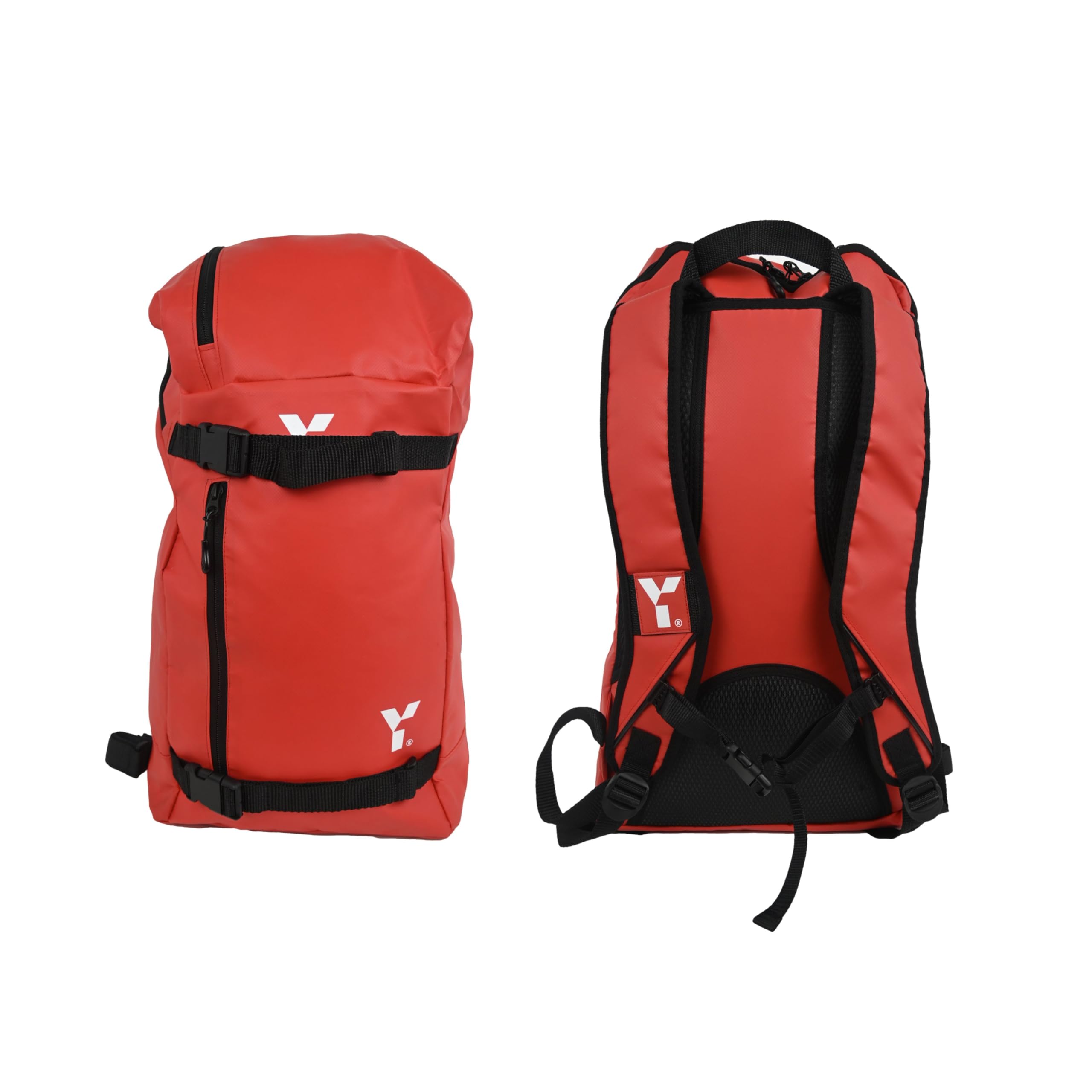 Y 1 mochila deportiva Ranger, mochila impermeable, lona resistente, correas acolchadas, espalda acolchada, soporte para palo de hockey, capacidad de 35 litros y