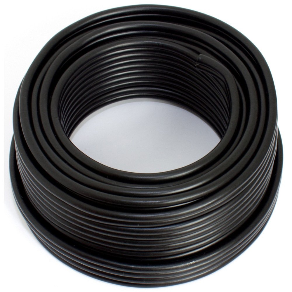 Speaker Cable 2 x 4.00 mm² – 10 m – Black – CCA – Audio Cable – Speaker Cable