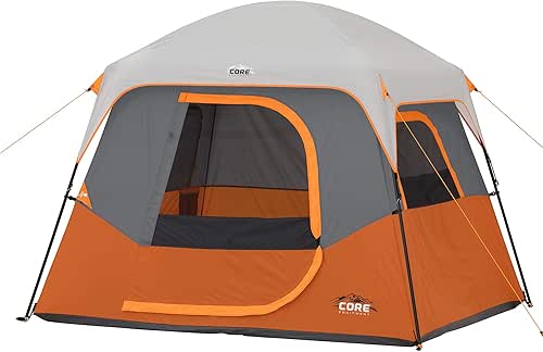 CORE Tent for Family Camping | 4 Person & 6