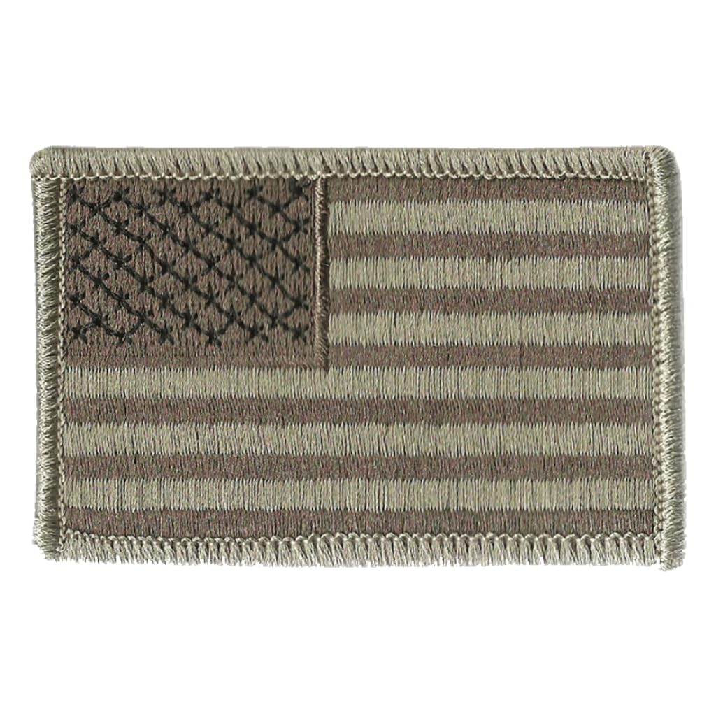 Tactical USA Flag Patch - ATAC-tan