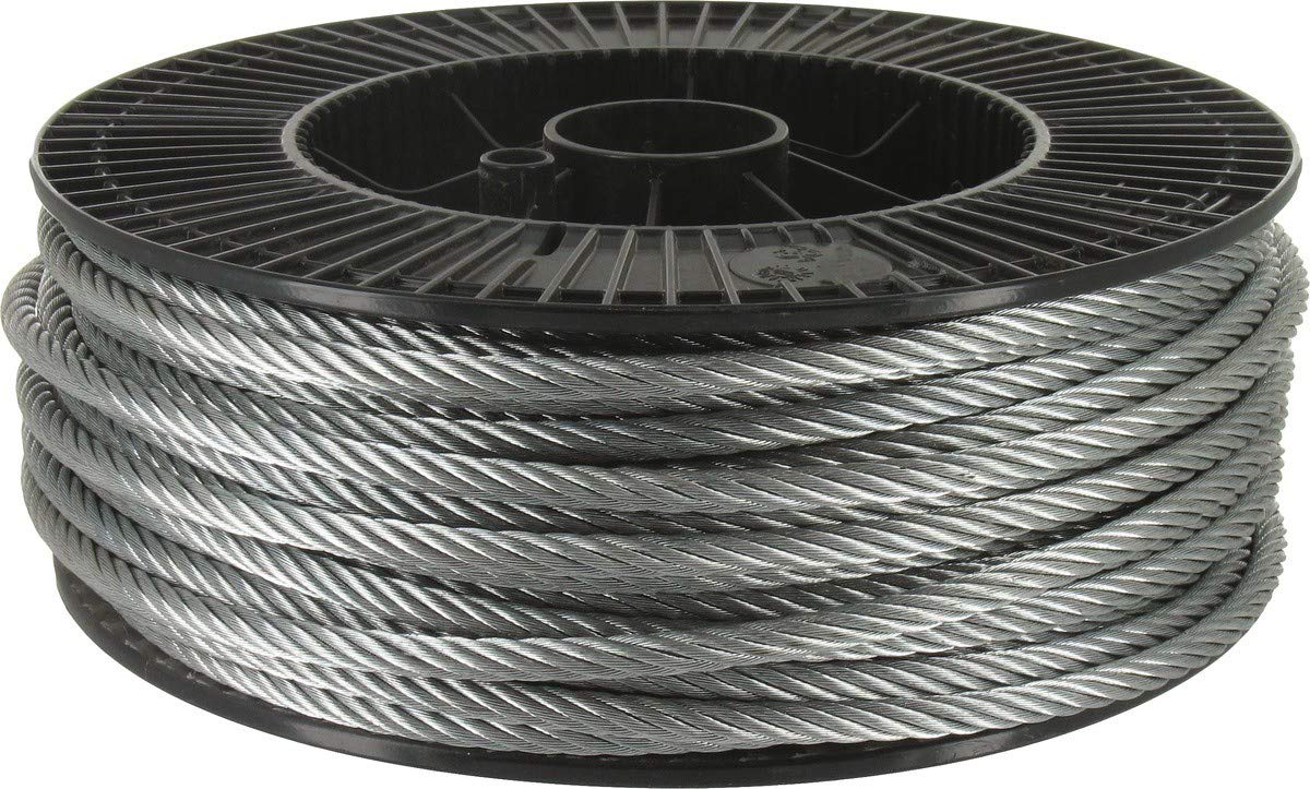 Bobine de 100 m de câble d'horlogerie 6 torons de 7 fils - ø2 mm